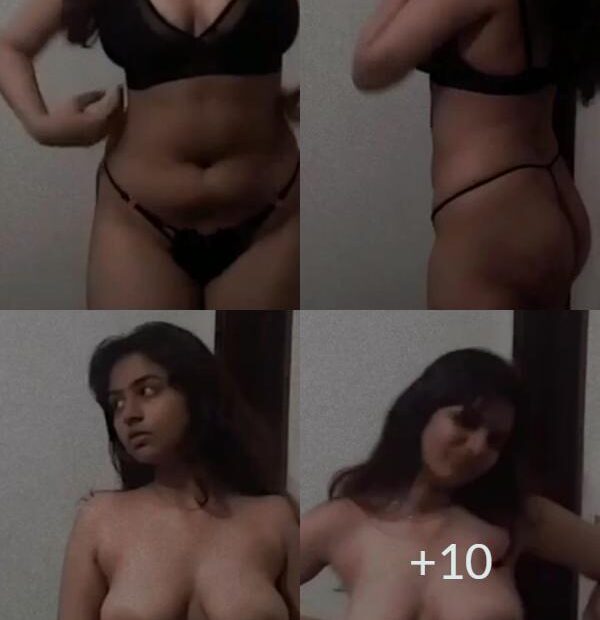 kochi gf nude boobs photos in bra and thongs - 14